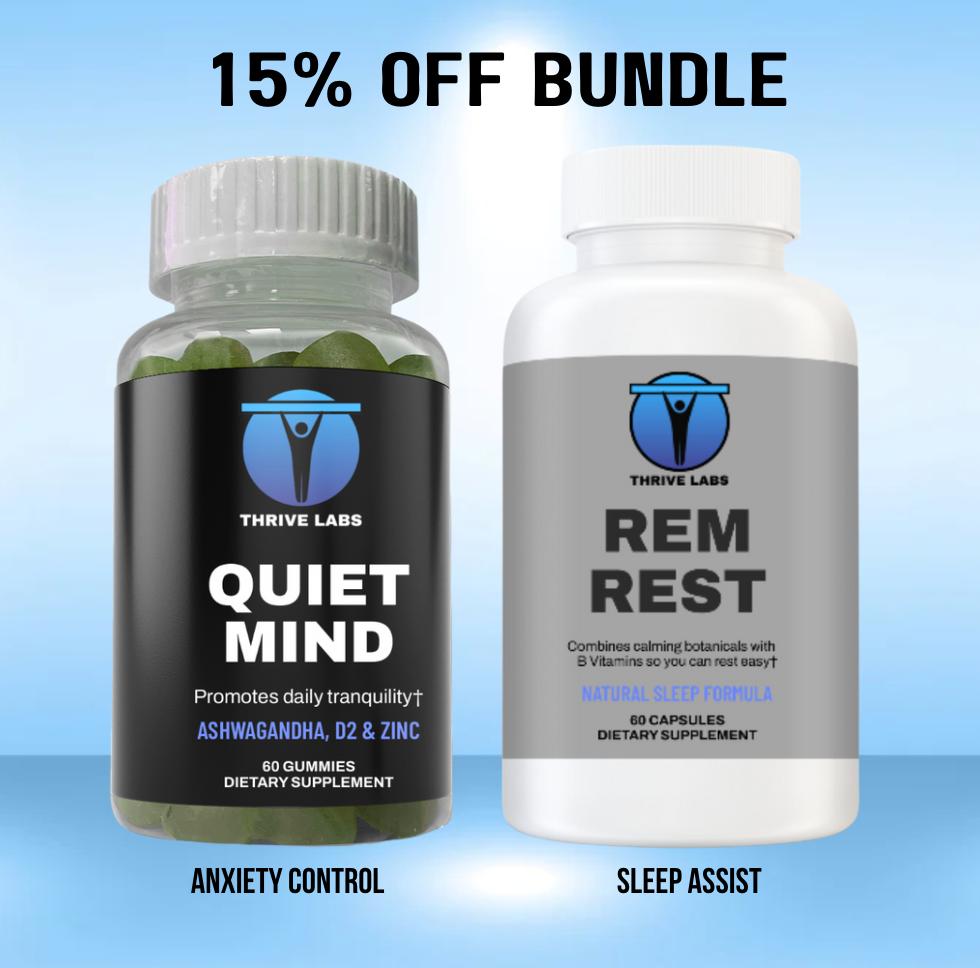 Quiet Mind & Rem Rest 15% off bundle.