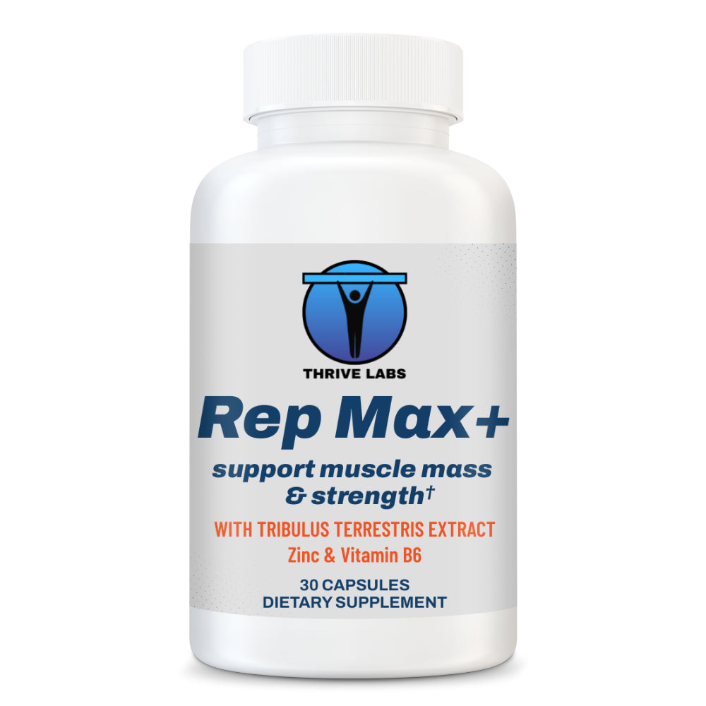 Rep Max+ by Thrive Labs Bottle.