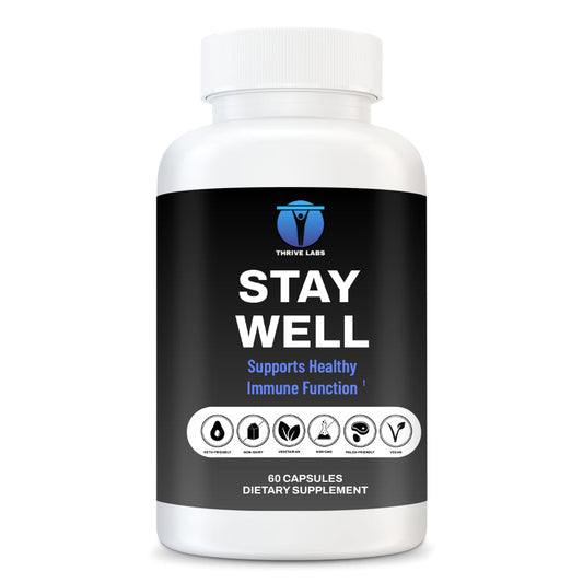 Stay Well by Thrive Labs Bottle.