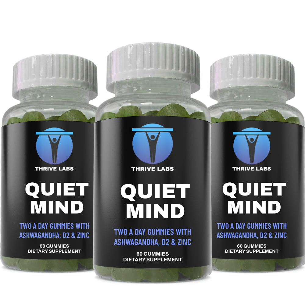 Quiet Mind by Thrive Labs Bottle 3 Bottles.